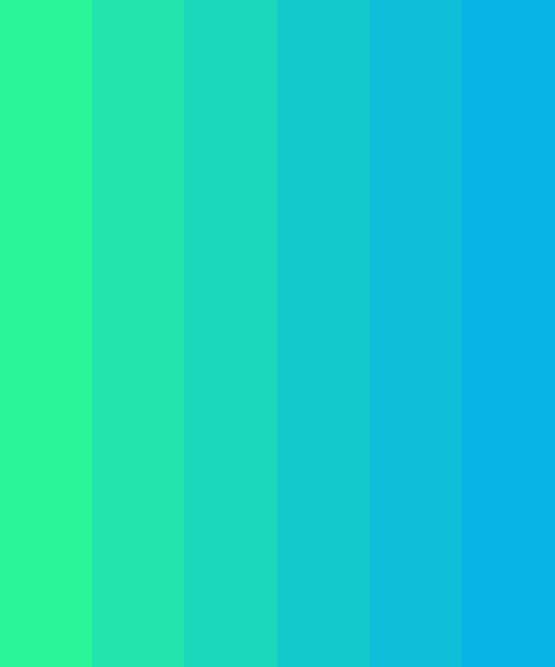 Blue Green Gradient Color Scheme » Blue » 