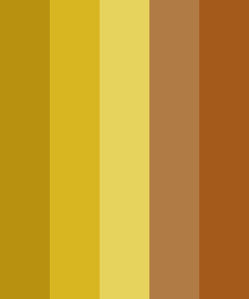 Maple Leaf Gold Color Scheme » Bronze » SchemeColor.com
