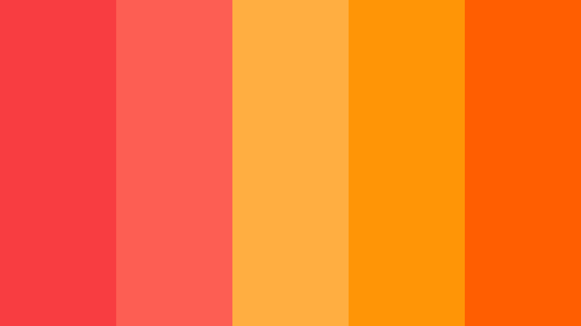 Tangy Sunset Color Scheme » Orange »