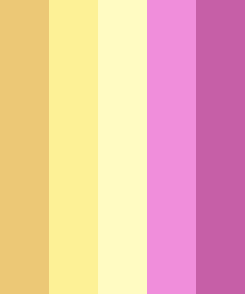 71 Pastel Pink And Yellow Color Palette