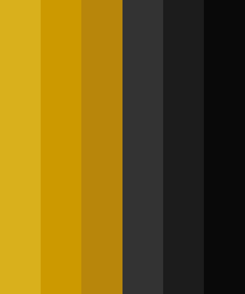 New Year Black & Gold Color Scheme » Black »