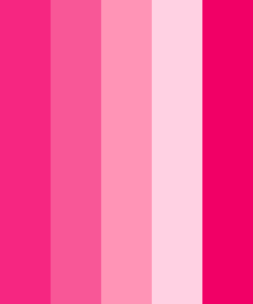 Shiny Pink Color Scheme » Monochromatic »