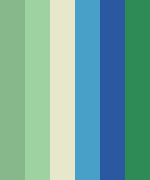 Dark Sea Green With Blue Color Scheme » Blue » SchemeColor.com