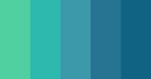 Blue Green Chameleon Color Scheme Blue