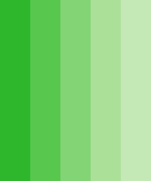 Green Gradient Color Scheme » Green » 