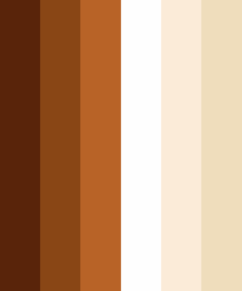 Shades Of Brown Color Isolated On White Background Brown Tones And Shades  Color Backgrounds With Codes Vector Illustration Of Palette Stock  Illustration - Download Image Now - iStock