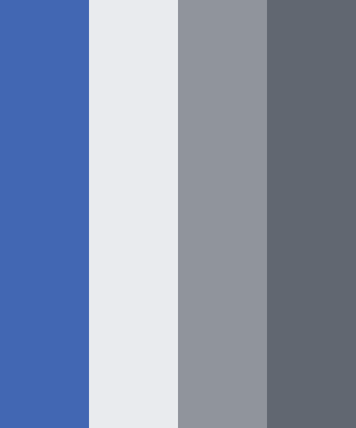 Facebook Web Blue And Gray Color Scheme » Blue » 