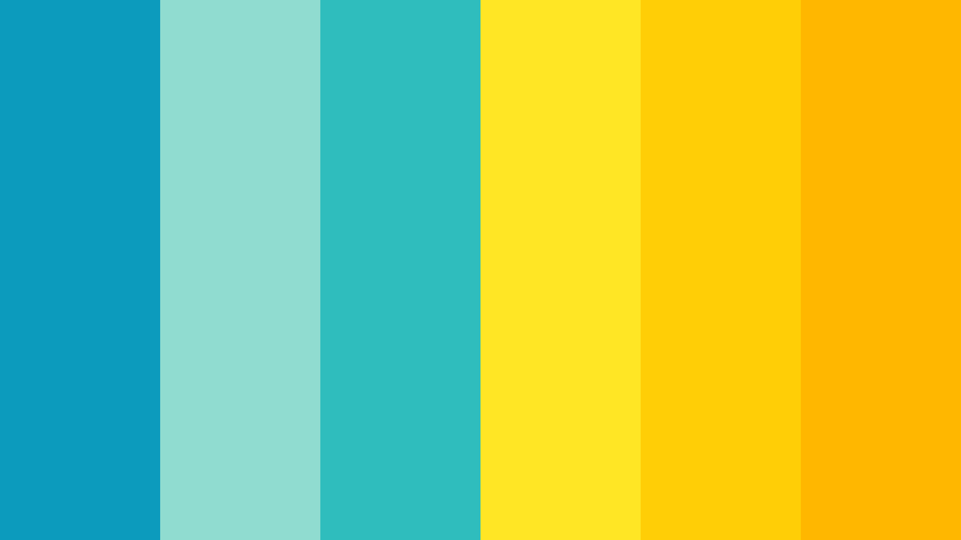 Blue And Yellow Color Palette - werohmedia