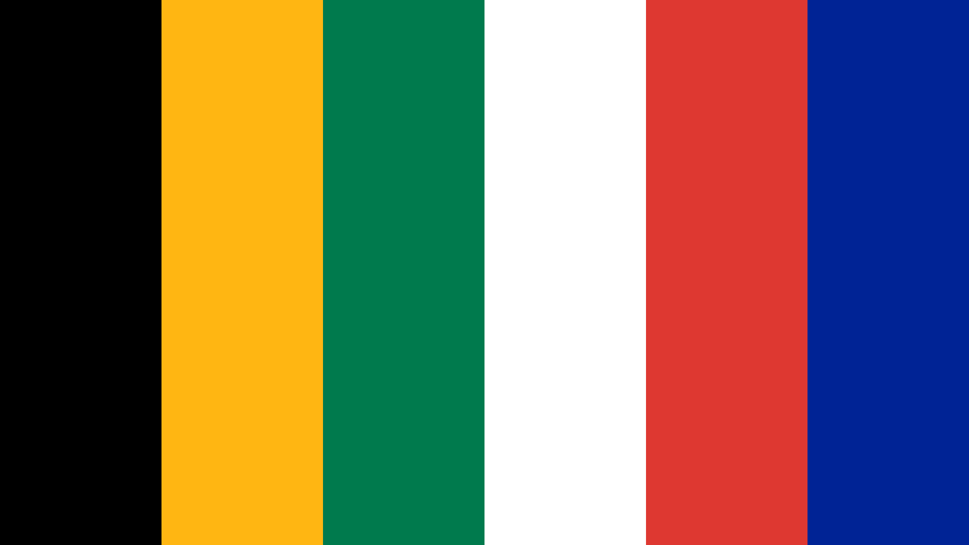South Africa Flag Colors » Country Flags » 