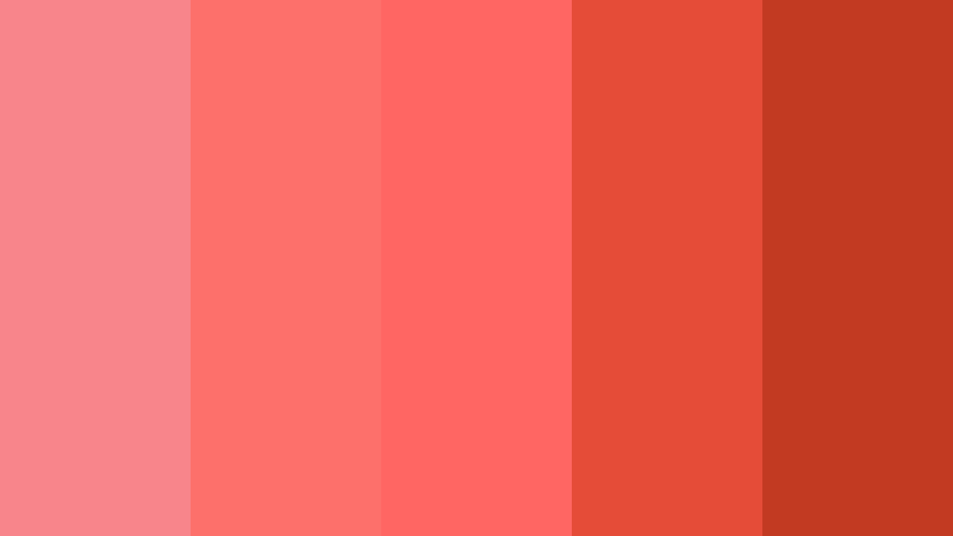 Pastel Red Monochromatic Color Scheme » Monochromatic » 