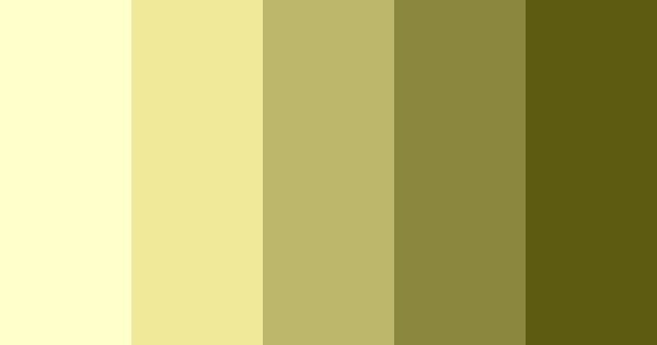 Moss Green Color Palette ~ Matte Schemecolor Scheme
