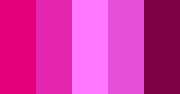 Pink Beats Color Scheme » Monochromatic » SchemeColor.com
