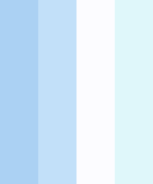 Ice Blue Color Scheme » Blue »