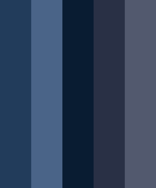 Mojave Dark Mode Color Scheme » Blue » SchemeColor.com
