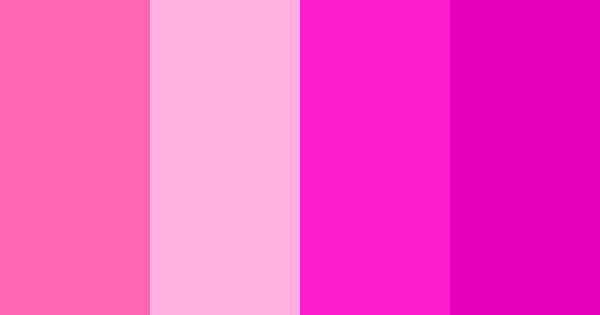 Hot Pink Color Scheme » Magenta » SchemeColor.com