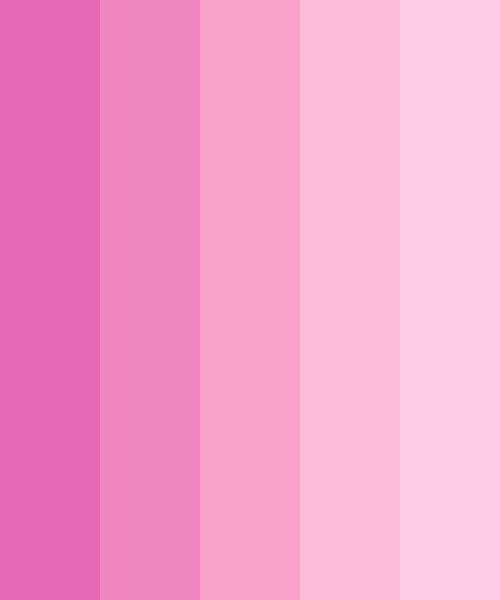Pink Gradient Color Scheme » Monochromatic »