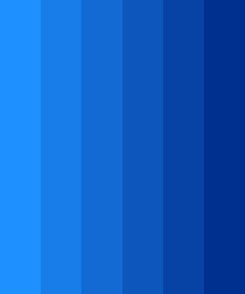 Bluescale Color Scheme Blue