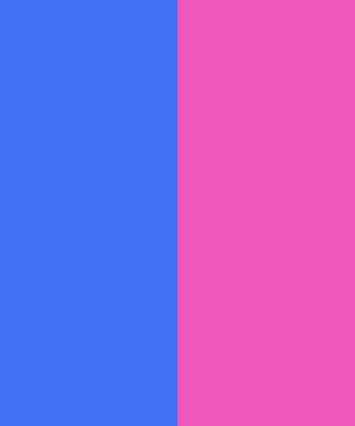 Attractive Blue And Pink Color Scheme Blue