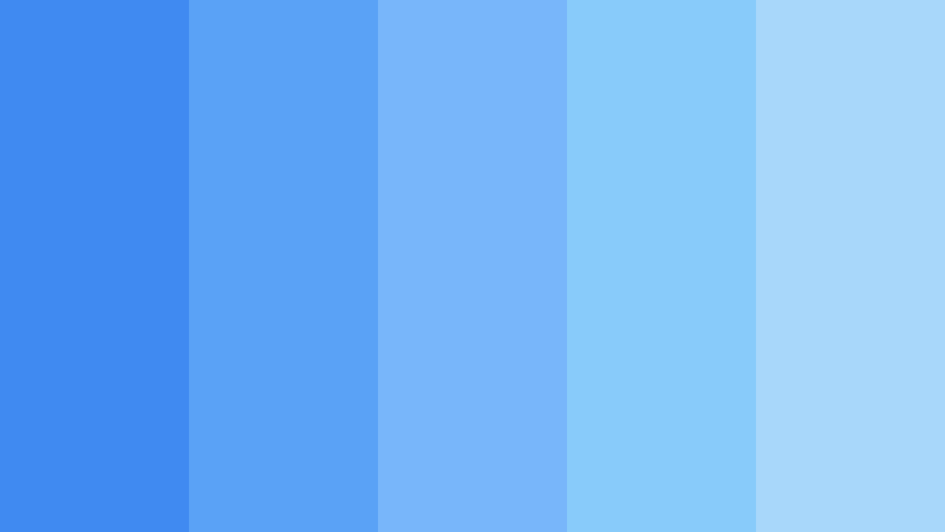 Sky Blue Monochromatic Color Scheme » Blue » 