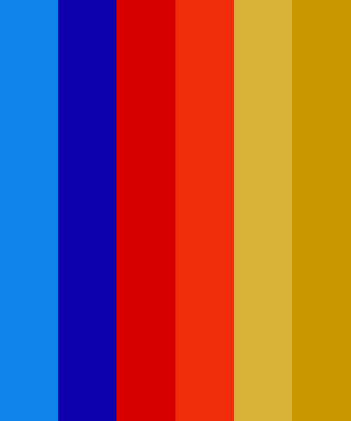 Blue, And Gold Color Scheme » » SchemeColor.com