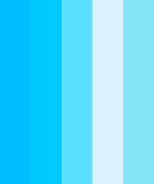 Sky blue  Sky blue color code, Blue color hex, Hex color palette
