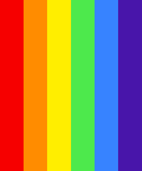 Rainbow Color Scheme » Blue » 