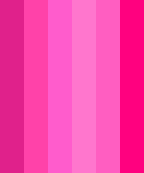 Shades Of Pink Color Scheme Pink