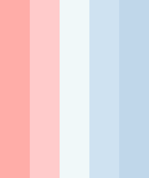 Pastel Red & Blue Color Scheme » Light Blue » 