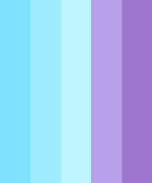 Pastel Blue And Purple Color Scheme » Blue » SchemeColor.com