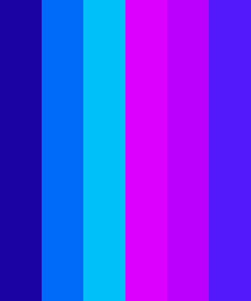 Purple And Blue Neon Color Scheme Aqua Schemecolor Com