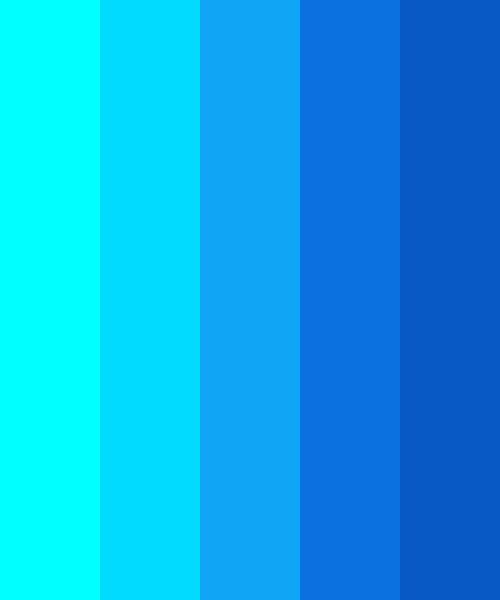 Aqua With Blue Color Scheme » Aqua » SchemeColor.com