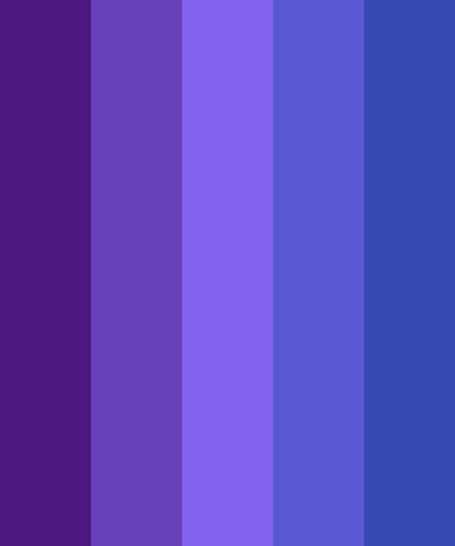 Violet-Blue Gradient Color Scheme » Blue » SchemeColor.com