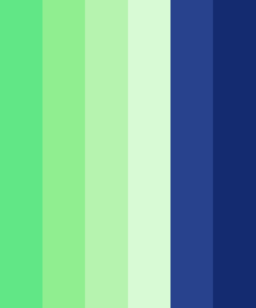 Light Green With Dark Blue Color Scheme Blue