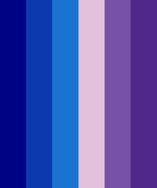 Bleu nuit  Shades of dark blue, Blue and purple, Blue color