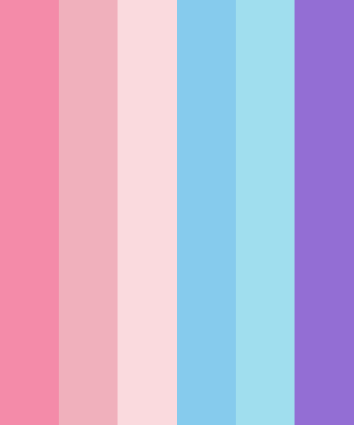 1. Pastel Blue, Purple, and Pink Hair Ideas - wide 1