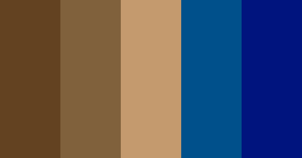 Brown With Dark Blue Color Scheme » Blue » SchemeColor.com
