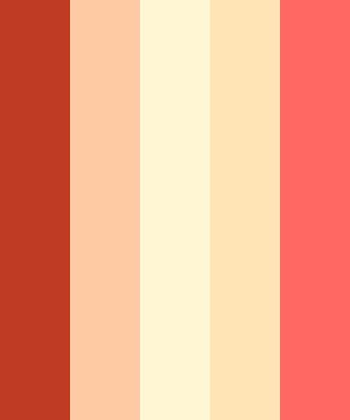 Red And Peach Pastel » SchemeColor.com