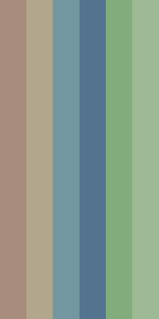 Muted Earthy Tones Color Scheme » Blue » 