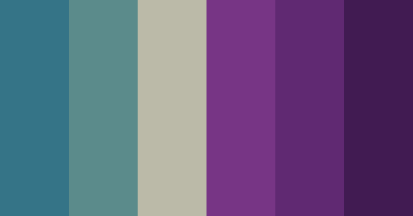 Teal And Purple Color Scheme » Blue » SchemeColor.com