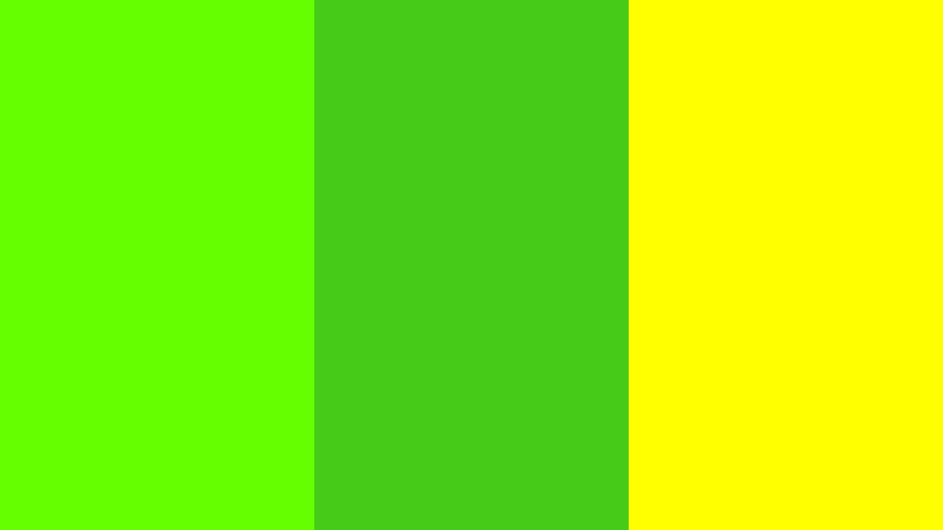 Yellow & Neon Green Color Scheme » Bright » 