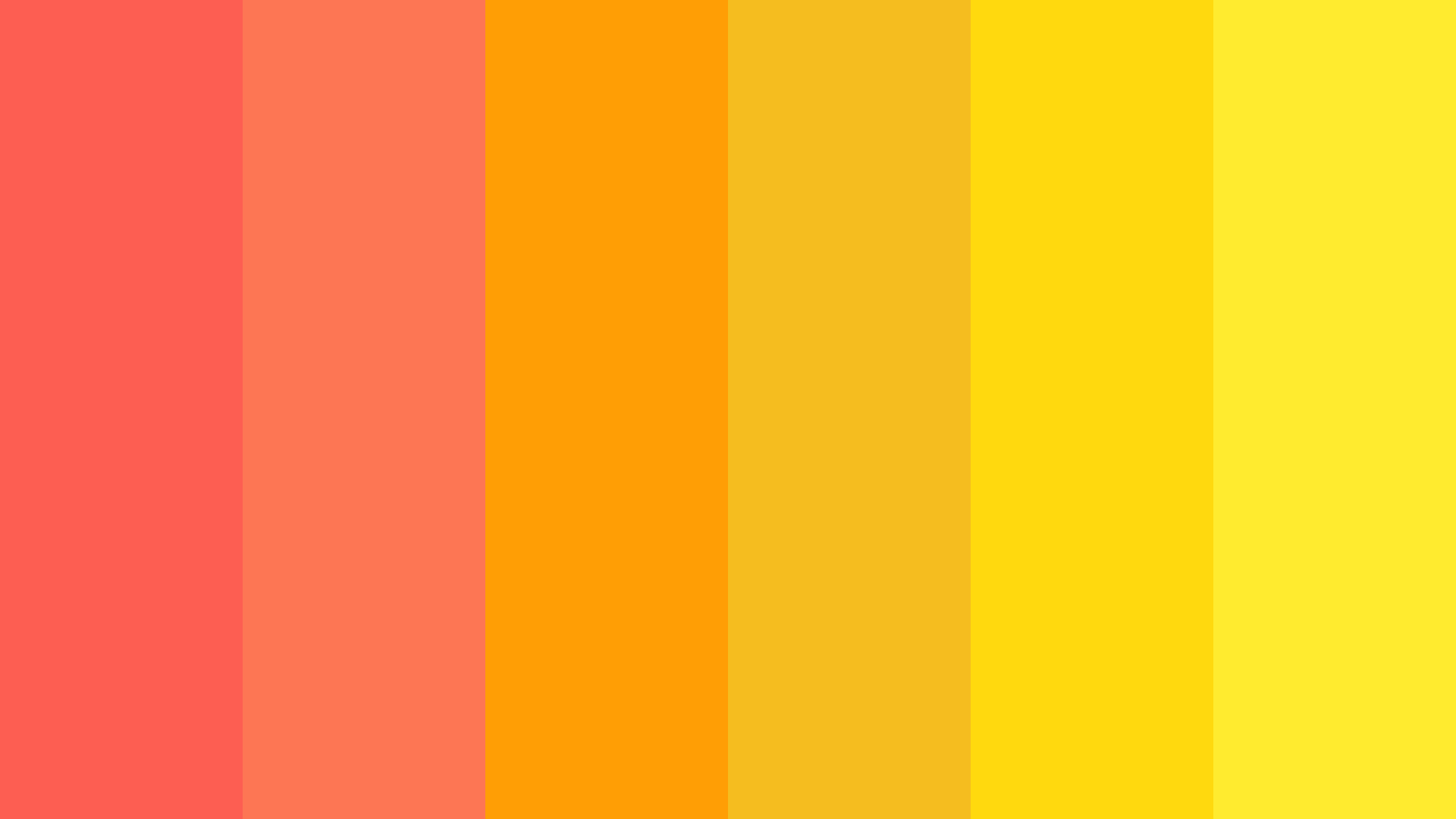 Sunset Of Orange Color Scheme » Bright »