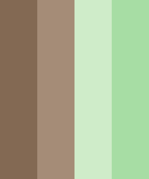 Pastel Brown & Green Color Scheme » Brown » 