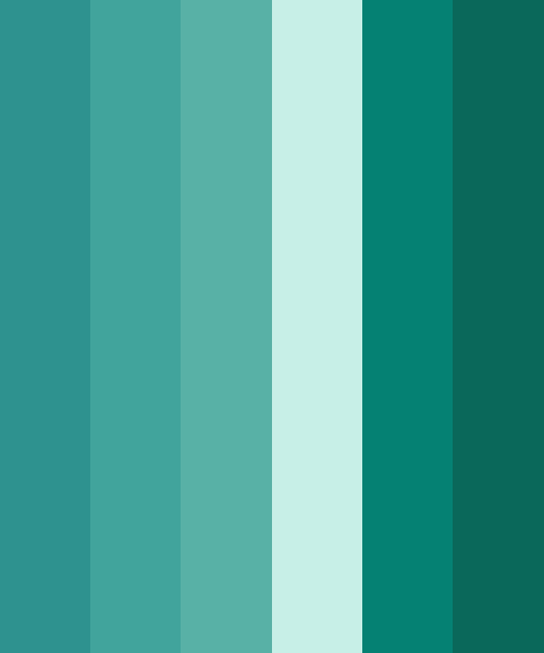 Emerald Sea Color Scheme Green
