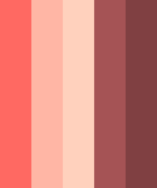 Pastel Red And Brown Color Scheme » Brown » 