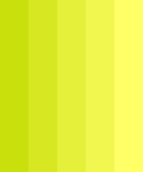 Lemon Yellow Gradient Color Scheme » Green » 