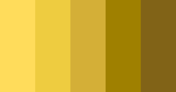 Light-Dark Gold Gradient Color Scheme » Gold » SchemeColor.com