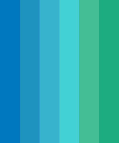 Green And Blue Ocean Color Scheme Blue