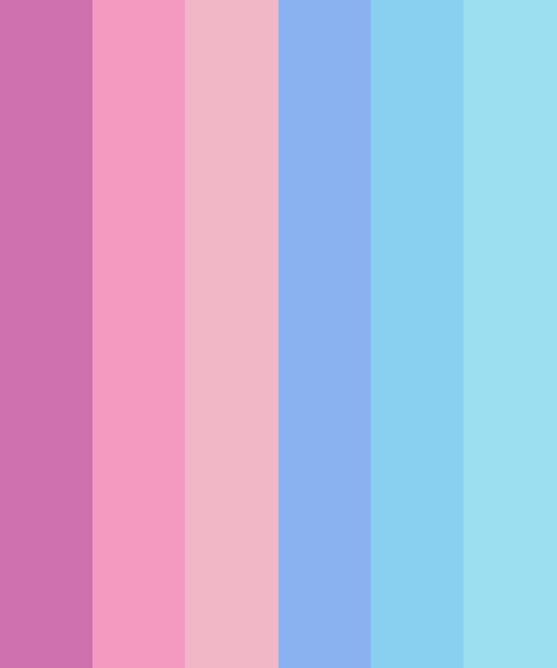 Pastel Magenta & Baby Blue Color Scheme » Blue » SchemeColor.com