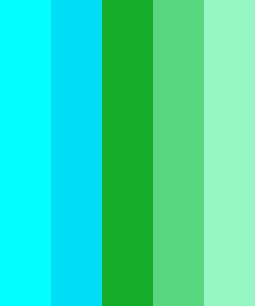 Aqua Blue And Green Color Scheme » Aqua » Schemecolor.Com