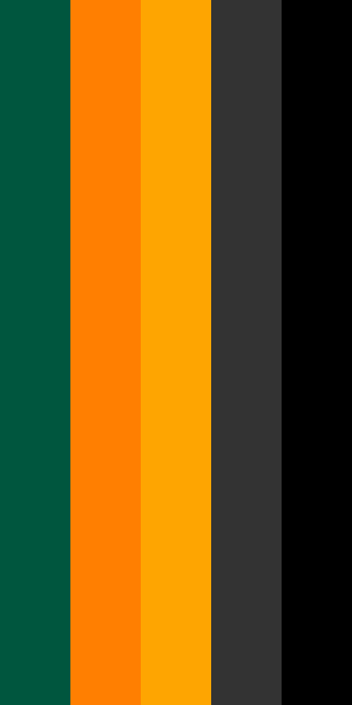 Green, Orange And Black Color Scheme » Black »